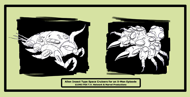 Insect Alien Cruiser