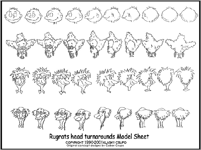 Rugrats Headturns