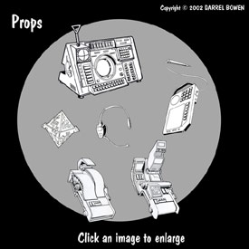 High Tech Props Composition 1