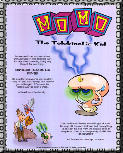 Momo the Telekinetic Kid