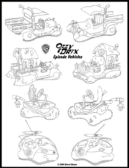 Ozzy And Drix Hillbilly Vehicles 1