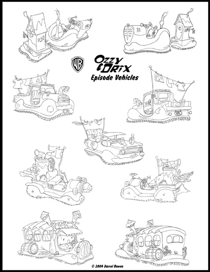 Ozzy And Drix Hillbilly Vehicles
