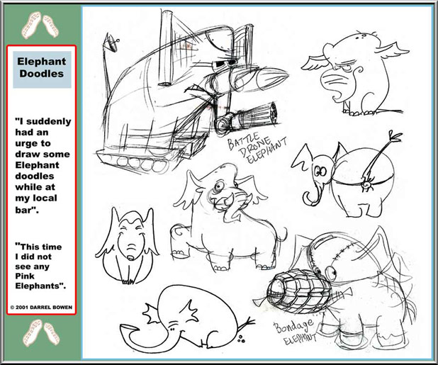 Elephant Doodles