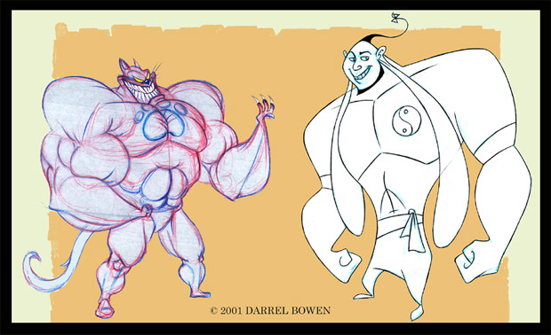 Manly Sketch 2