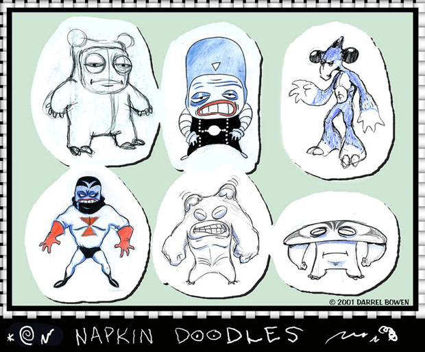 Napkins Doodles
