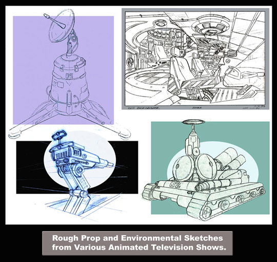 Rough Props Sketches