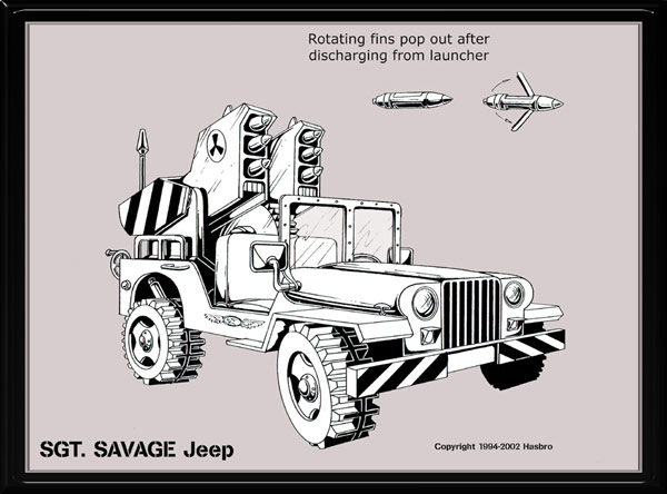 Sgt. Savage Jeep